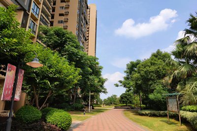 宁夏固原市彭阳县城东昂景苑小区，采用名科888全网线联网可视对