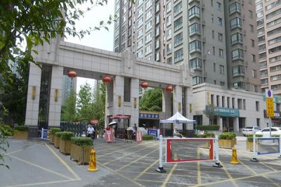 四川巴中通江县春在安置房采用模拟可视4.3寸联网系统